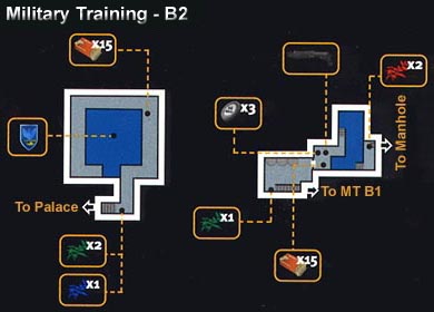 Resident Evil Code: Veronica X Military Training Facility Map Map for  PlayStation 4 by Reala - GameFAQs